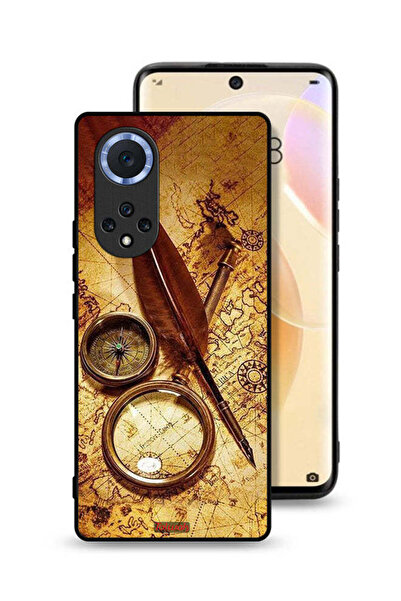 Tolwak غطاء حماية لهاتف هواوي نوفا 9 بتصميم بوصلة عتيقة