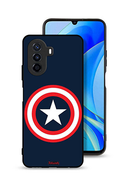 Tolwak غطاء حماية لهاتف هواوي نوفا Y70 كابتن أمريكا