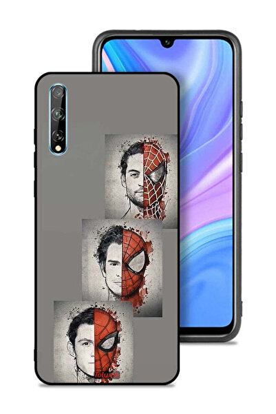 Tolwak غطاء حماية لهاتف هواوي Y8p برسومات سبايدر مان