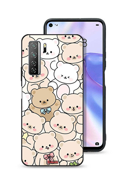 Tolwak غطاء حماية لهاتف هواوي P40 لايت 5G بنقشة الدببة