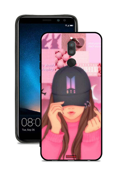 Tolwak غطاء حماية لهاتف هواوي ميت 10 لايت بتصميم فتاة أنيقة