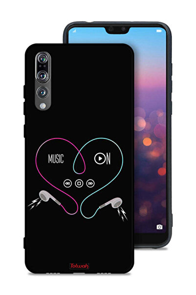 Tolwak غطاء حماية لهاتف هواوي P20 Pro مع موسيقى