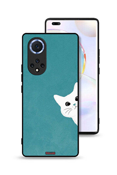 Tolwak غطاء حماية لهاتف Honor 50 Pro بتصميم قطة