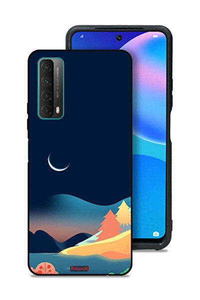 Tolwak غطاء حماية لهاتف هواوي بي سمارت (2021) - رسم تجريدي للقمر
