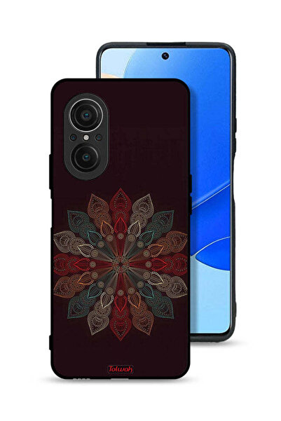 Tolwak غطاء حماية لهاتف هواوي نوفا 9 SE بتصميم زهرة ماندالا