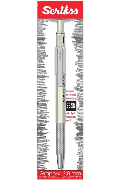 Mena Rise Sirinshop Office Graphx Mechanical Pencil White 2 mm 1108107