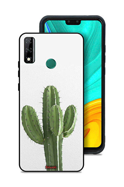 Tolwak غطاء حماية لهاتف هواوي Y8s بنقشة نبات الصبار