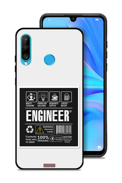 Tolwak غطاء حماية لهاتف هواوي P30 لايت - ملصق مهندس