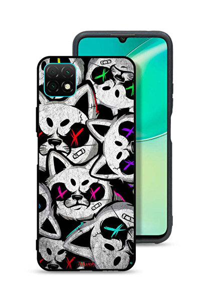 Tolwak غطاء حماية لهاتف هواوي نوفا Y60 بطبعة قطط مارشميلو