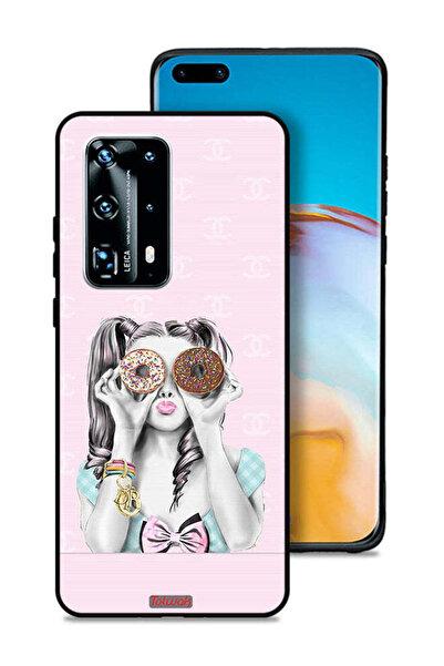 Tolwak غطاء حماية لهاتف هواوي بي 40 برو بلس 5G يحمل دونتين