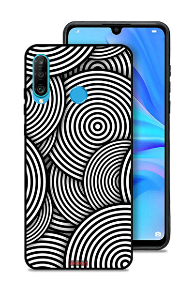 Tolwak غطاء حماية لهاتف هواوي بي 30 لايت بنمط دوائر وهمية