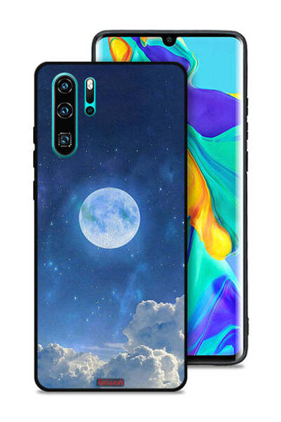 Tolwak غطاء حماية لهاتف هواوي بي 30 برو - غيوم القمر