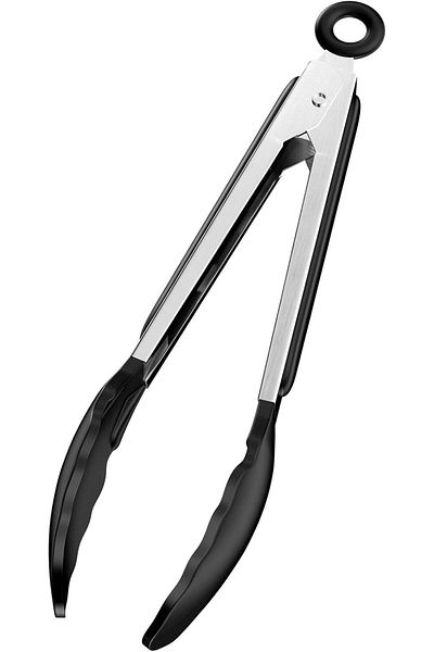 Mena Rise Şirinshop Stainless Body Silicone Tip Cooking Tongs (Nks144) 1108107