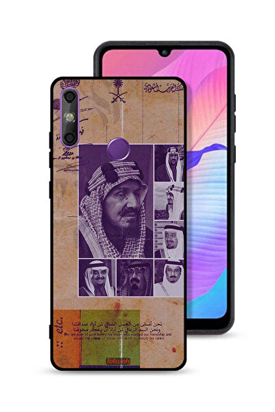 Tolwak غطاء حماية لهاتف هواوي إنجوي 20e - صور قديمة لملوك السعودية