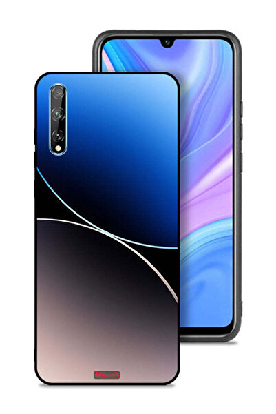 Tolwak غطاء حماية لهاتف هواوي بي سمارت إس بنمط خطوط منحنية