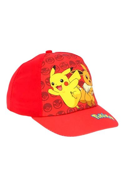 Pokemon Boys' cap, multicolor, size 54 cm, So Fun, Pokemon