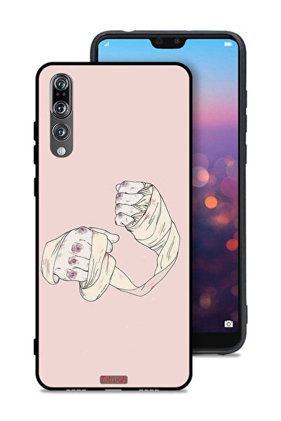 Tolwak غطاء حماية لهاتف هواوي P20 Pro بتصميم فن المقاتل