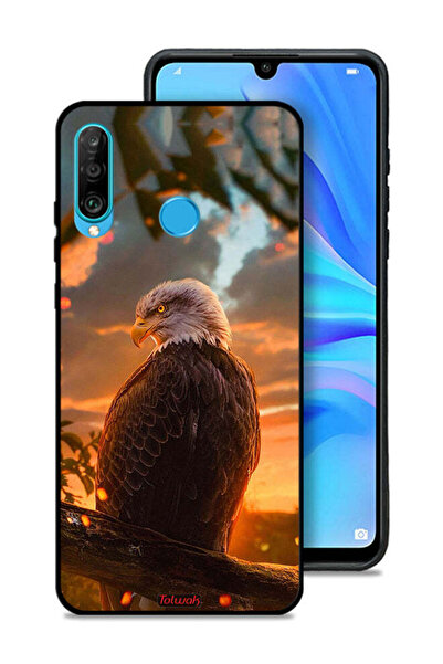 Tolwak غطاء حماية لهاتف هواوي P30 لايت بتصميم نسر