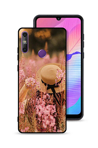 Tolwak غطاء حماية لهاتف هواوي إنجوي 20e بتصميم فتاة قبعة مزينة بالزهور