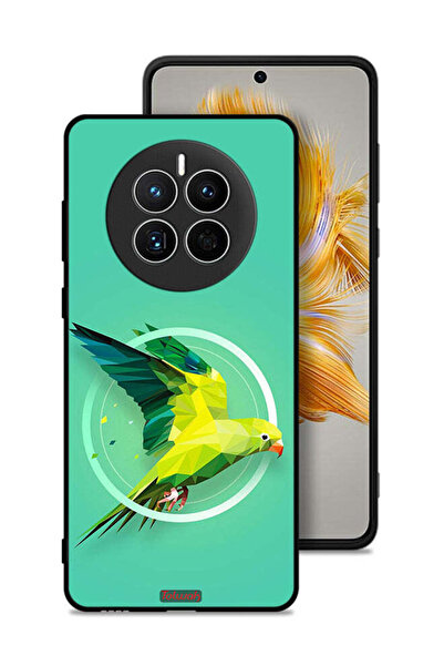 Tolwak غطاء حماية لهاتف هواوي ميت 50 بتصميم ببغاء تجريدي