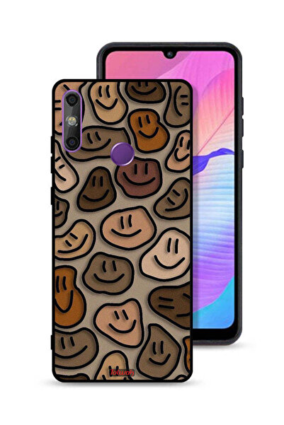 Tolwak غطاء حماية لهاتف هواوي إنجوي 20e برسومات وجوه مبتسمة