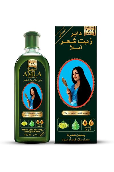 Dabur Amla Hair Oil 500ml | Natural care | Enriched with Amla, Natural Oils &...