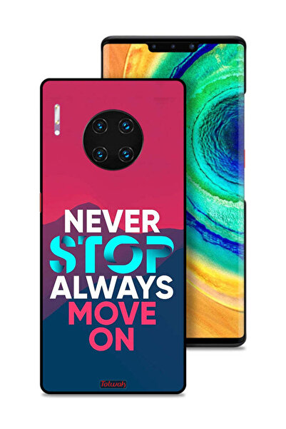 Tolwak غطاء حماية لهاتف هواوي ميت 30 إي برو 5G، لا تتوقف أبدًا، تحرك دائمًا