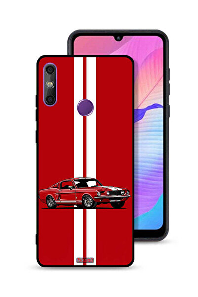 Tolwak غطاء حماية لهاتف هواوي إنجوي 20e بتصميم سيارة كلاسيكية تجريدية