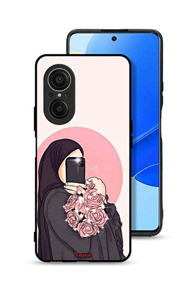 Tolwak غطاء حماية لهاتف هواوي نوفا 9 إس إي - فن التقاط صور سيلفي مع حمل الزهور