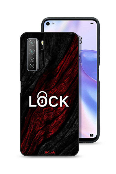 Tolwak غطاء حماية لهاتف هواوي P40 لايت 5G مع قفل