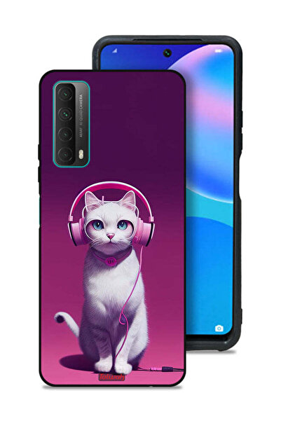 Tolwak غطاء حماية لهاتف هواوي بي سمارت (2021) بتصميم قطة لطيفة