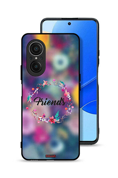 Tolwak غطاء حماية لهاتف هواوي نوفا 9 إس إي بتصميم خاتم "أصدقاء الزهور"