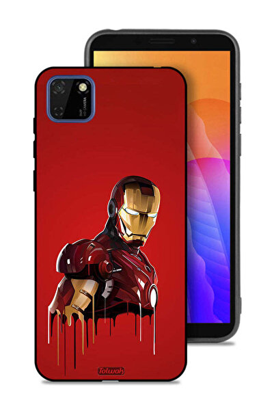Tolwak غطاء حماية لهاتف هواوي Y5p برسومات الرجل الحديدي