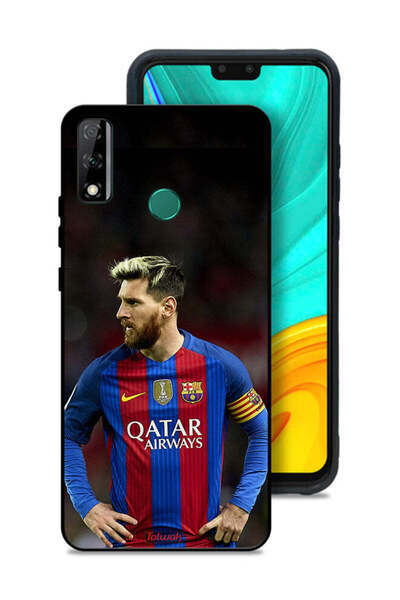 Tolwak غطاء حماية لهاتف هواوي Y8s ميسي برشلونة