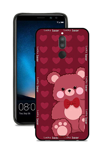 Tolwak غطاء حماية لهاتف هواوي ميت 10 لايت بتصميم الدب المحظوظ