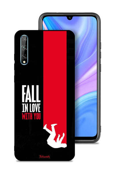 Tolwak غطاء حماية لهاتف هواوي Y8p - الوقوع في حبك