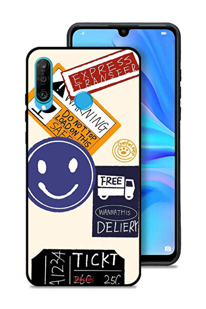 Tolwak غطاء حماية لهاتف هواوي P30 لايت مع ملصق نقل سريع مجاني