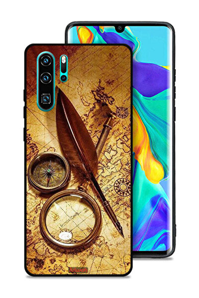 Tolwak غطاء حماية لهاتف هواوي P30 Pro بتصميم بوصلة عتيقة