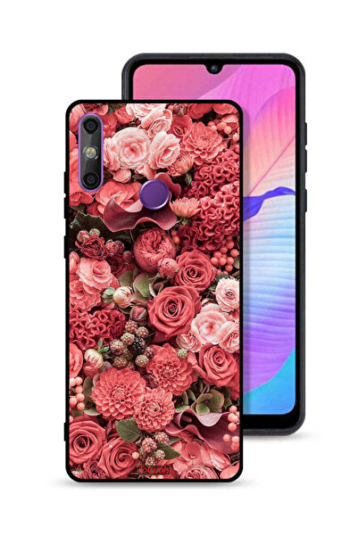 Tolwak غطاء حماية لهاتف هواوي إنجوي 20e - لون وردي خوخي