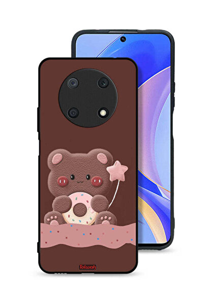 Tolwak غطاء حماية لهاتف هواوي نوفا Y90 بتصميم دب الدونات