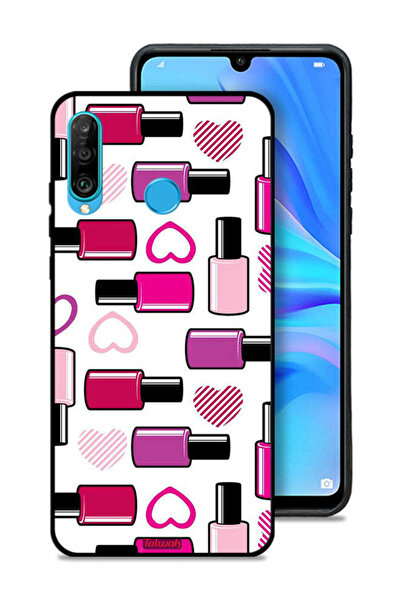 Tolwak غطاء حماية لهاتف هواوي نوفا 4e - أحمر شفاه محب