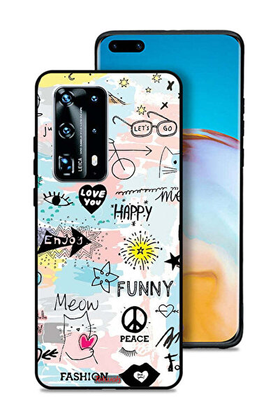 Tolwak غطاء حماية لهاتف هواوي بي 40 برو بلس 5G - أحبك - علامات