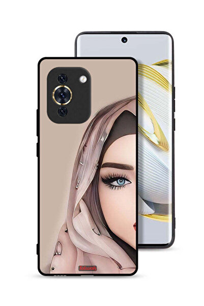 Tolwak Huawei nova 10 Protective Case Cover Half Face Girl Art