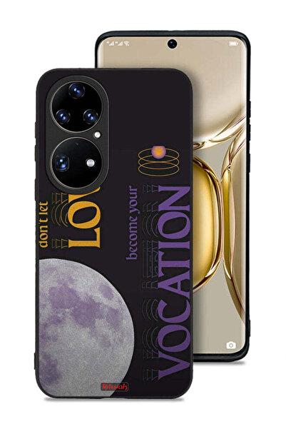 Tolwak Huawei P50 Pro Protective Case Cover Do Not Let Love Become Your Vocation