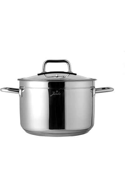 Mena Rise Şirinshop Modena 16 XL Stainless Steel Deep Pot 1108107