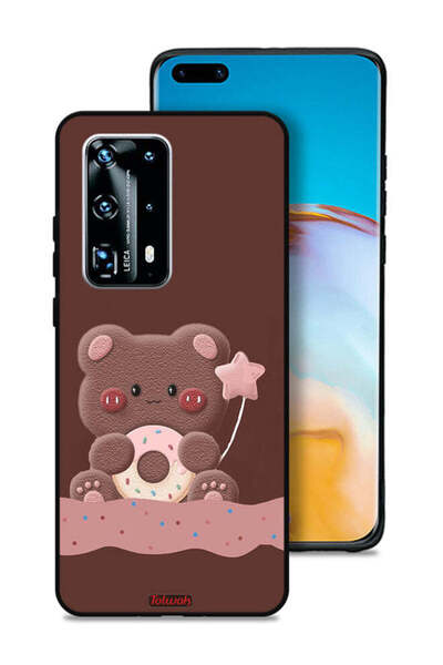 Tolwak غطاء حماية لهاتف هواوي P40 برو بلس 5G دب دونات