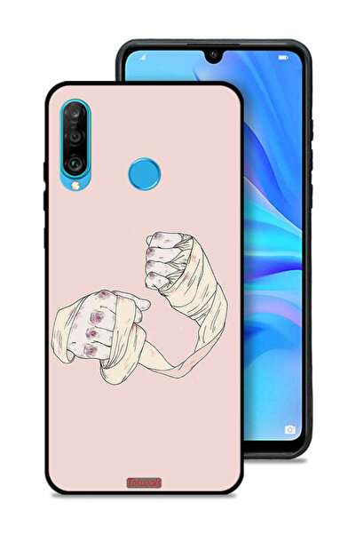 Tolwak غطاء حماية لهاتف هواوي P30 لايت بتصميم فن المقاتل