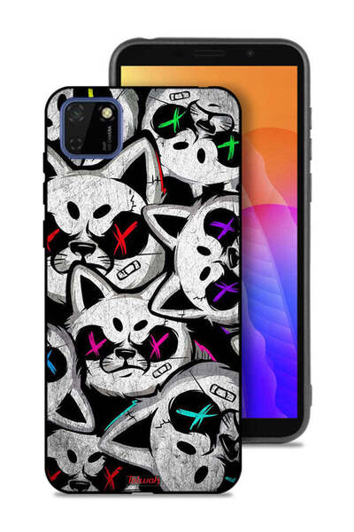 Tolwak غطاء حماية لهاتف هواوي Y5p بطبعة قطط مارشميلو