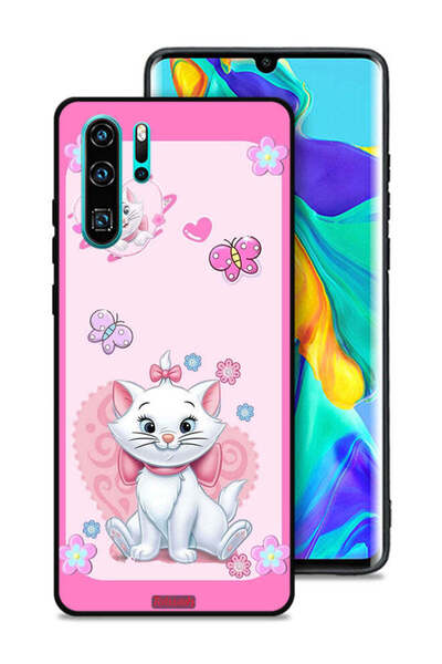 Tolwak غطاء حماية لهاتف هواوي P30 Pro بتصميم قطة لطيفة