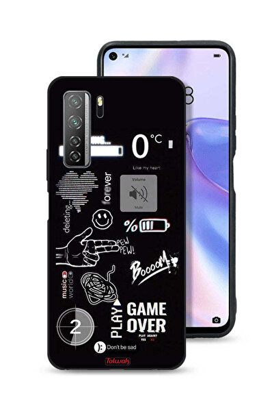 Tolwak غطاء حماية لهاتف هواوي P40 لايت 5G لعبة انتهت بيو بيو